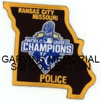MISSOURI,KANSAS CITY POLICE FANTASY PATCH ROYALS 1
